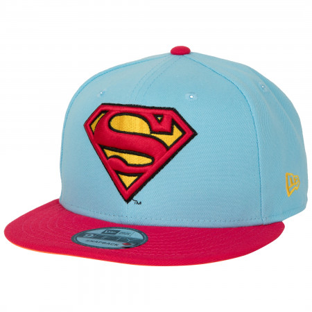 Superman Logo Neon New Era 9Fifty Adjustable Hat